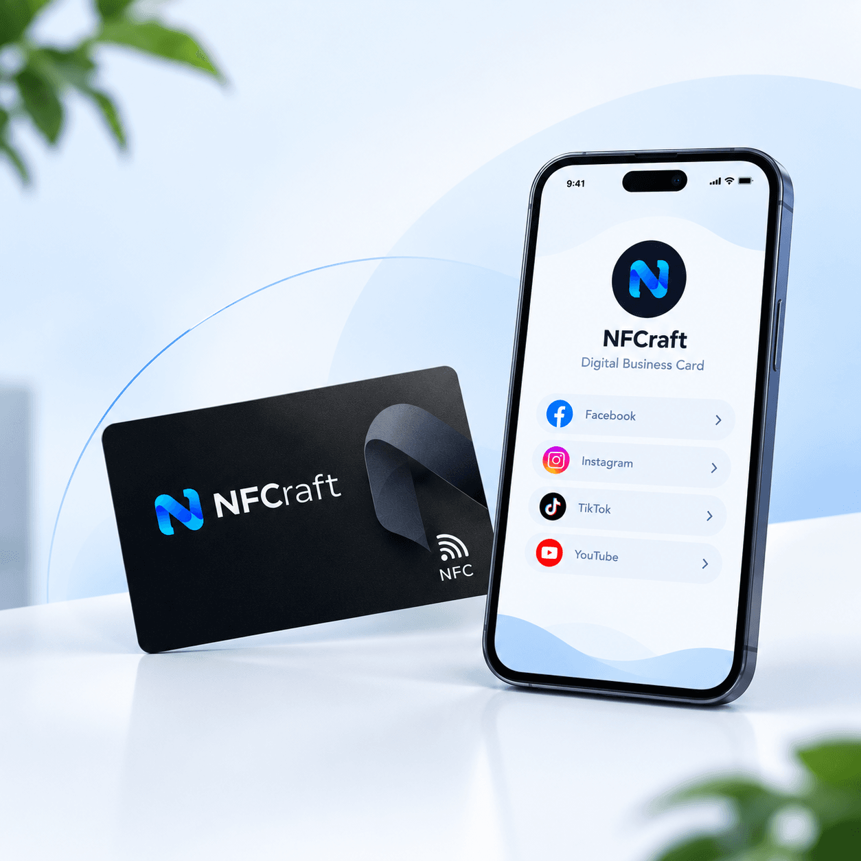 Standard Plan - Social Links NFC Card